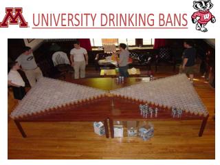 University Drinking Bans
