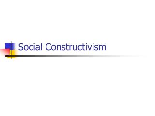 Social Constructivism
