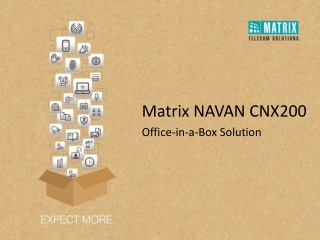 Matrix NAVAN CNX200