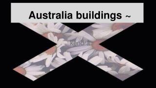 Australia buildings ~