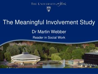The Meaningful Involvement Study