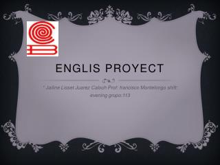 Englis Proyect