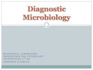 PPT - Diagnostic Microbiology PowerPoint Presentation, Free Download ...