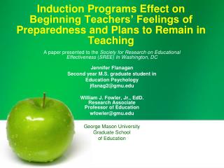 Induction Programs Effect on Beginning Teachers’ Feelings of Preparedness and Plans to Remain in Teaching