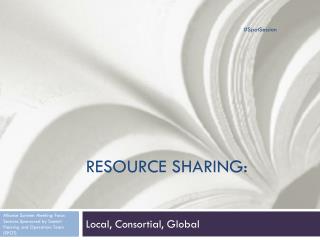 Resource Sharing: