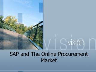 SAP and The Online Procurement Market