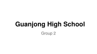 Guanjong High School