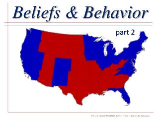 Beliefs & Behavior