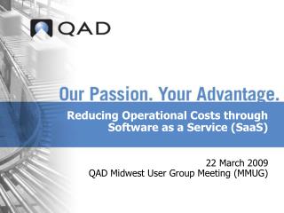 Reducing Operational Costs through Software as a Service (SaaS)