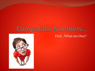Compatible Numbers…