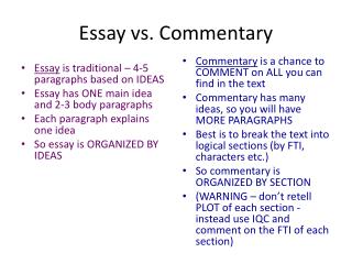 sample essay responses and rater commentary for the argument task