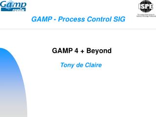 GAMP - Process Control SIG