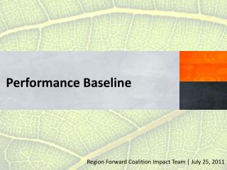 Performance Baseline