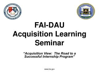 FAI-DAU Acquisition Learning Seminar