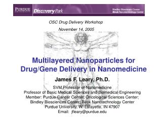 Multilayered Nanoparticles for Drug/Gene Delivery in Nanomedicine
