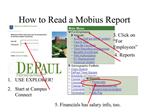 How to Read a Mobius Report