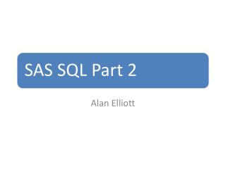 Alan Elliott