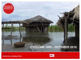 CYCLONE GIRI – OCTOBER 2010