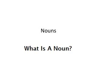 PPT - Underline the common nouns, and circle the proper nouns in each ...