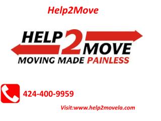 Local Movers Torrance CA