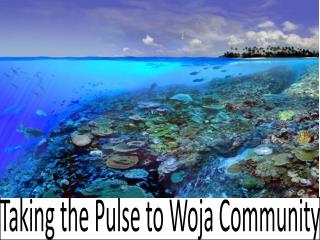Taking the Pulse to Woja Community