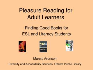 Pleasure Reading for Adult Learners