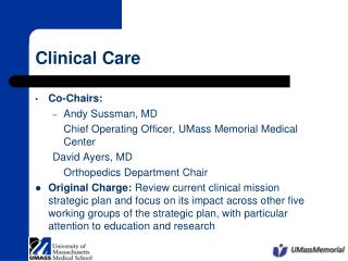 Clinical Care