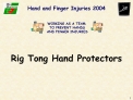 Hand and Finger Injuries 2004