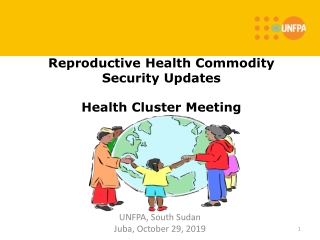 Reproductive Health Commodity Security Updates Health Cluster Meeting