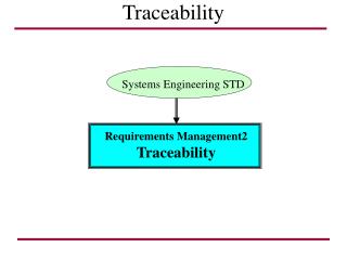 Traceability