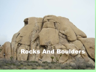 Rocks And Boulders