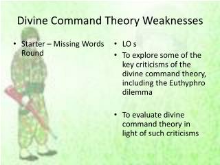 weaknesses command divine theory presentation