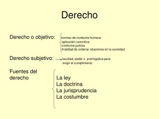 Derecho