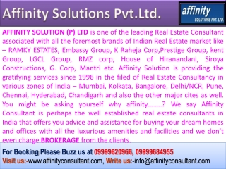 Ramky bangalore @ 09999684955 - Ramky One North Bangalore