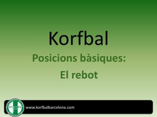 Korfbal: el rebot