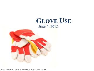 Glove Use