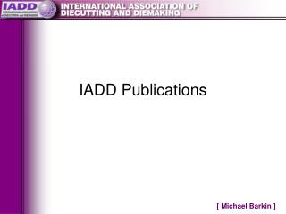 IADD Publications