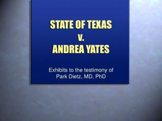 STATE OF TEXAS v. ANDREA YATES
