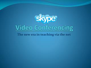 Video Conferencing