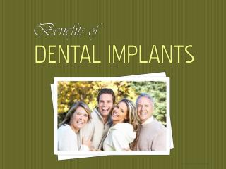 Dental Implants Lafayette - Benefits of Dental Implants
