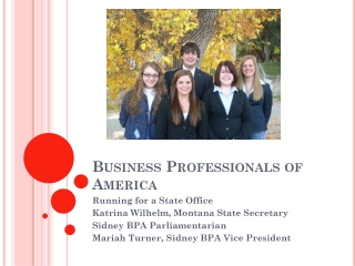 Business Professionals of America