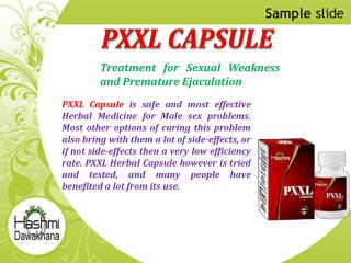 Pxxl capsule