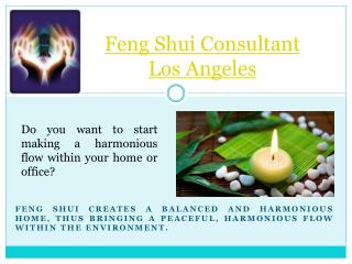 Feng Shui Consultant Los Angeles
