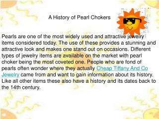 A History of Pearl Chokers