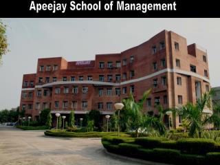 Apeejay School of Management