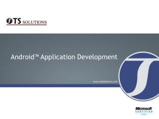 Android™ Application Development