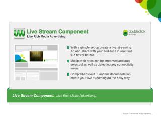 Live Stream Component