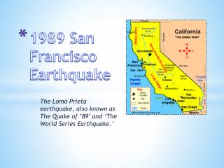 1989 San Francisco Earthquake