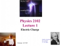 Physics 2102 Lecture 1