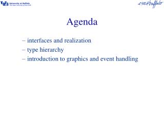 Agenda